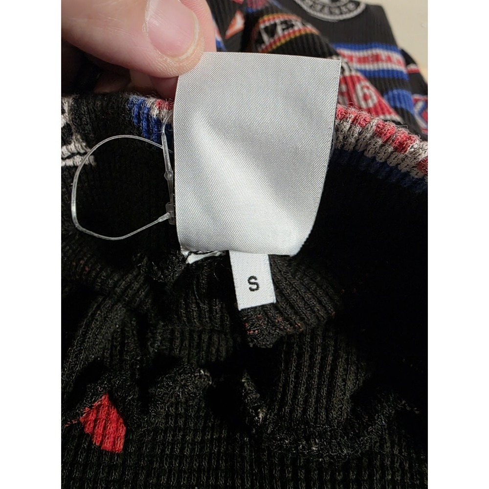 X-Girl x Hysteric Glamour Women's Small‎ Waffle Knit Flare Pants Stretch Collab - Picture 12 of 15